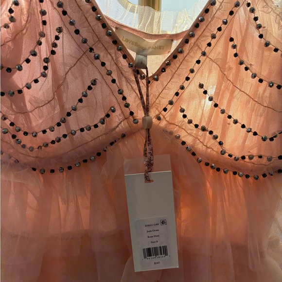 Love Shack Fancy- Jude Dress- Rose Dust - Picture 5 of 5